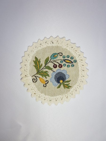 Podkładka kaszubska pod kubek 12 cm