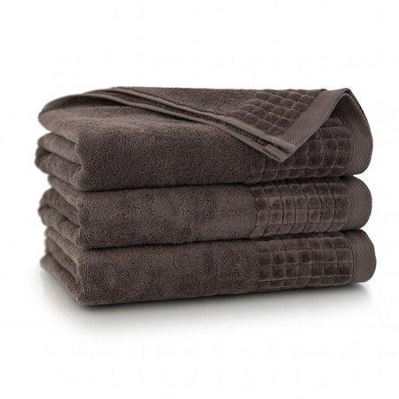 Ręcznik premium PAULO 3 AB 50×100 cm – Taupe | Bawełna egipska
