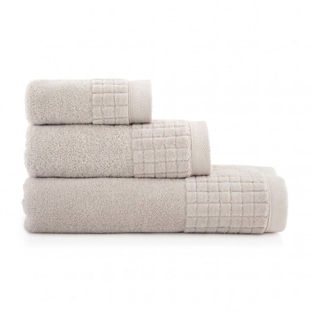 Ręcznik premium PAULO 3 AB 70×140 cm – sepia | bawełna egipska