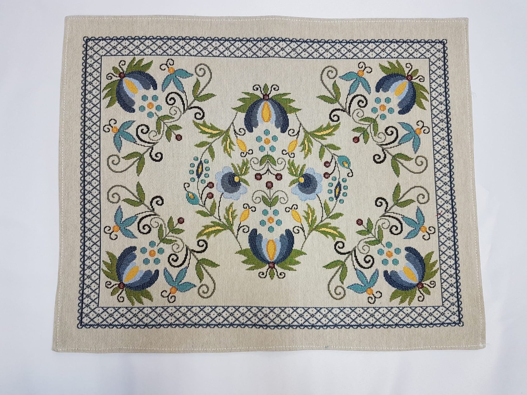 Podkładka dekoracyjna kaszubska 47 × 38 cm