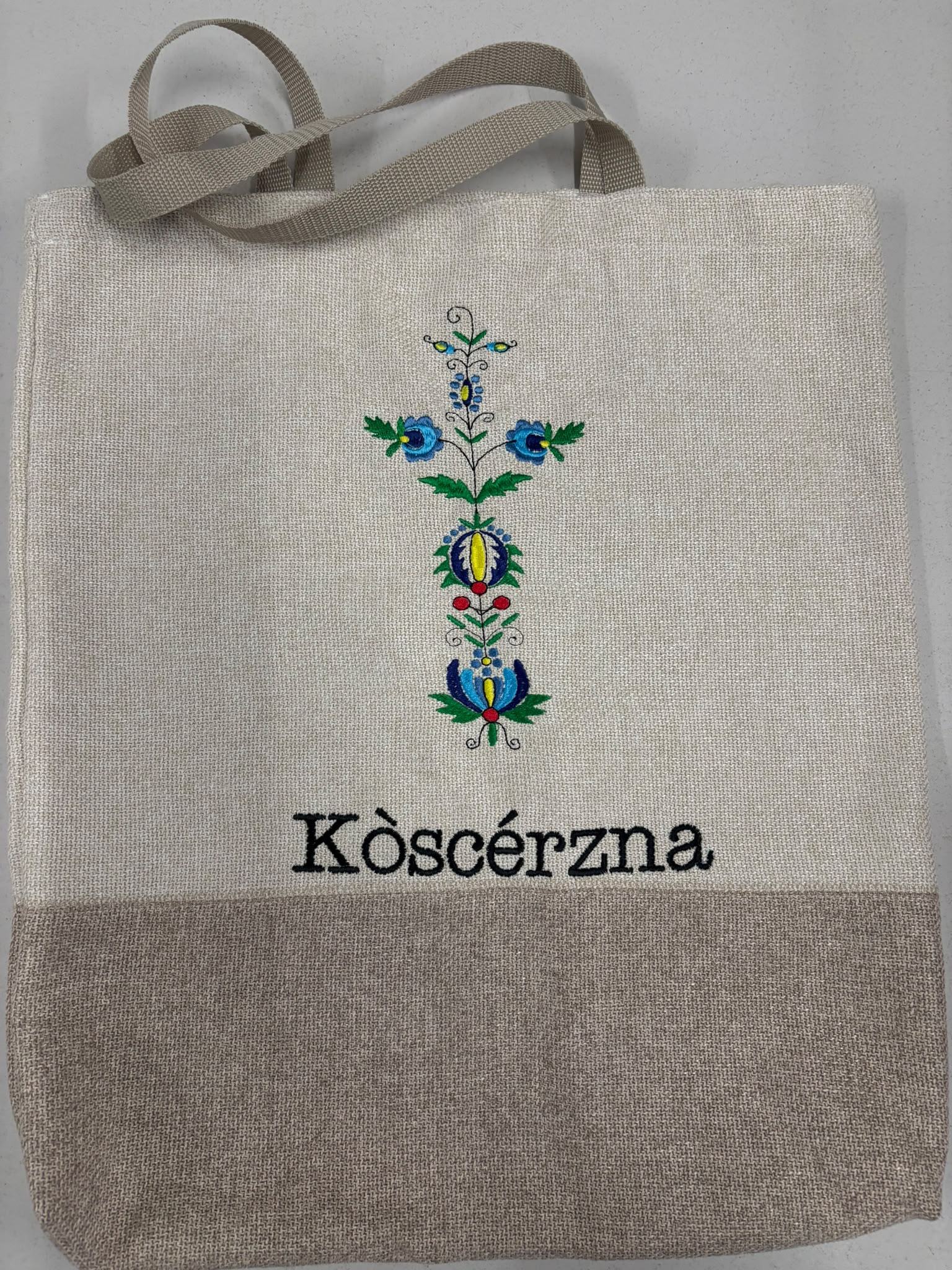 Torba kaszubska „Kościerzyna” z haftem